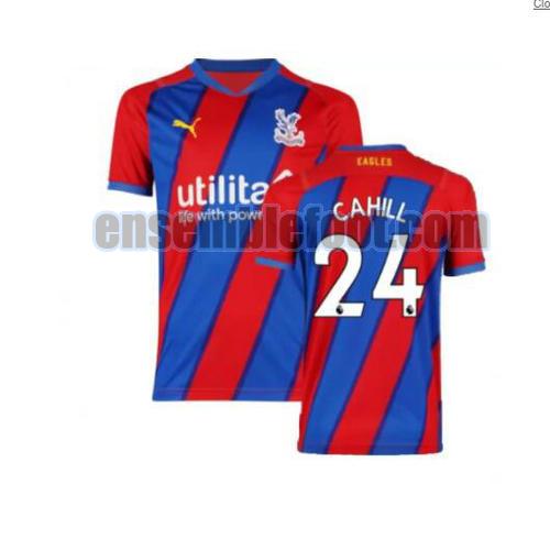 maillots crystal palace 2021-2022 domicile cahill 24