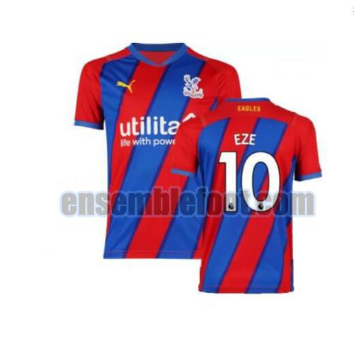 maillots crystal palace 2021-2022 domicile eze 10