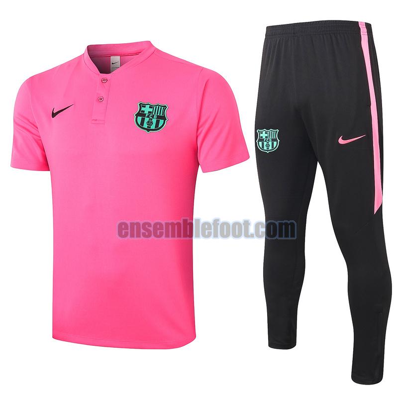 maillots de foot polo barcelone 2020-2021 rose costume