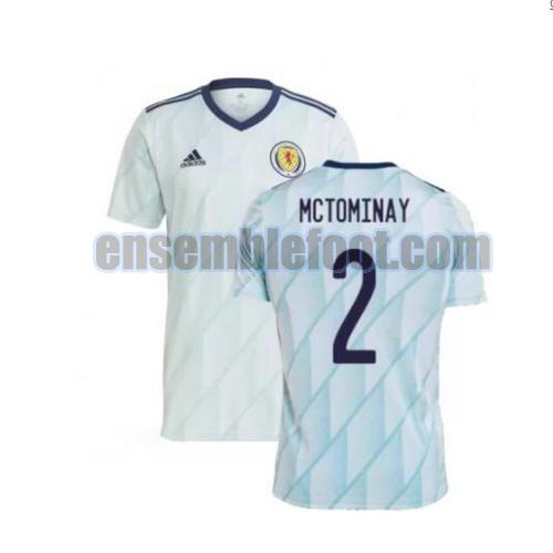 maillots ecosse 2021-2022 exterieur mctominay 2