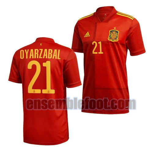 maillots espagne 2022 domicile mikel oyarzabal 21