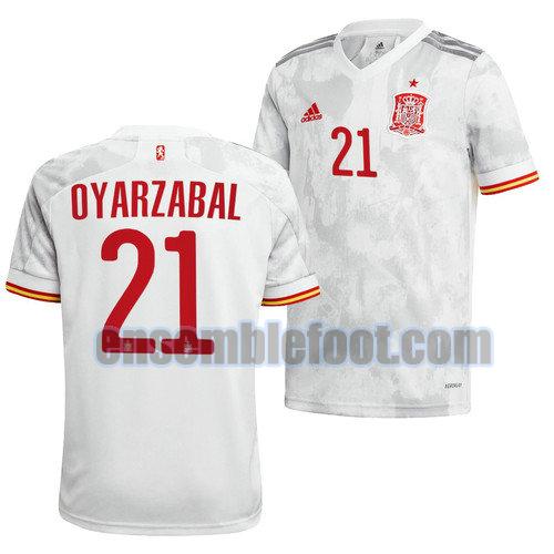 maillots espagne 2022 exterieur mikel oyarzabal 21
