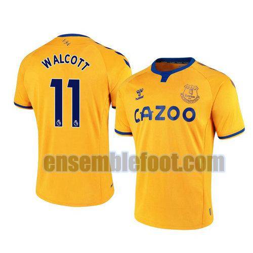 maillots everton 2020-2021 exterieur theo walcott 11
