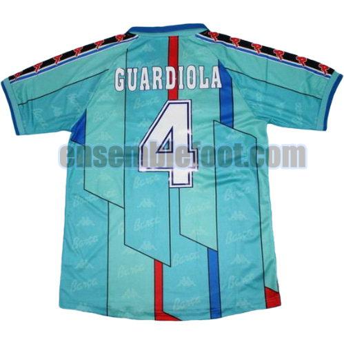 maillots fc barcelone 1996-1997 thaïlande exterieur guardiola 4
