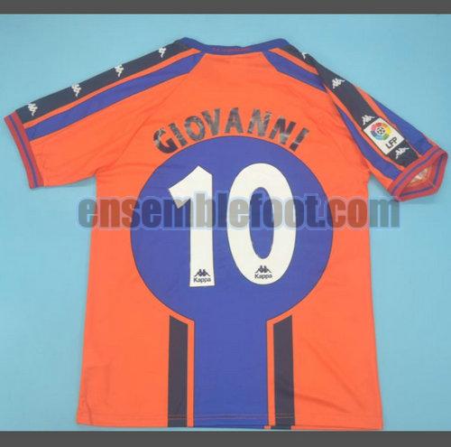 maillots fc barcelone 1997-1998 exterieur giovanni 10