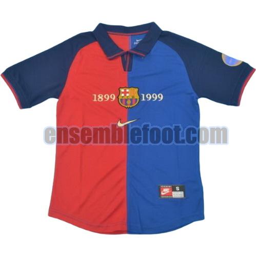 maillots fc barcelone 1999-2000 thaïlande domicile