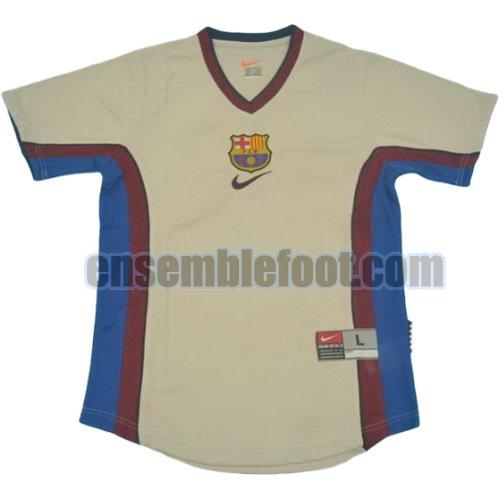 maillots fc barcelone 1999-2000 thaïlande exterieur
