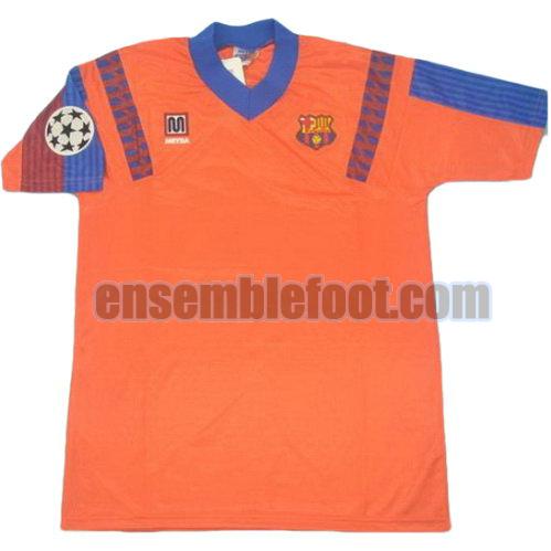 maillots fc barcelone uefa 1992 thaïlande exterieur