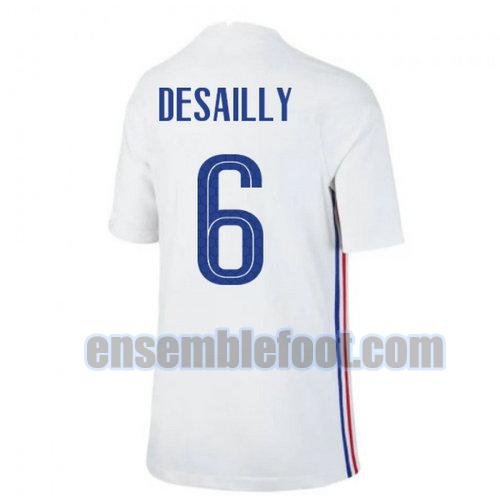 maillots france 2020-2021 exterieur desailly 6