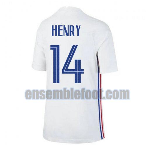 maillots france 2020-2021 exterieur henry 14