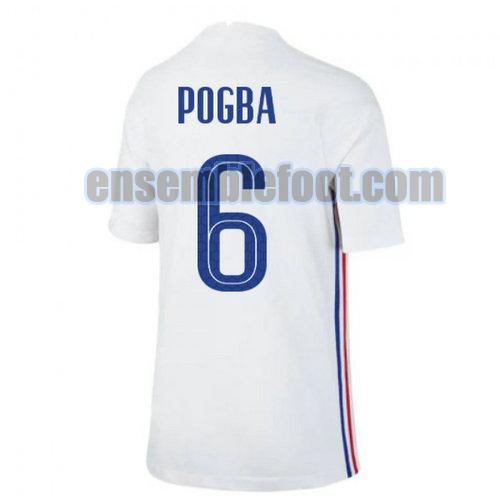 maillots france 2020-2021 exterieur pogba 6