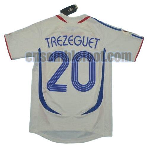maillots france coupe du monde 2006 thaïlande exterieur trezeguet 20