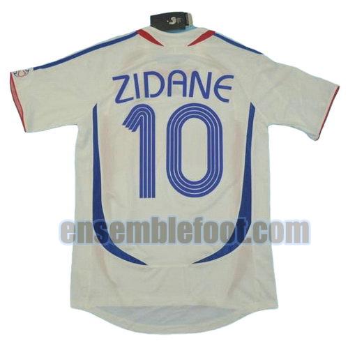 maillots france coupe du monde 2006 thaïlande exterieur zidane 10