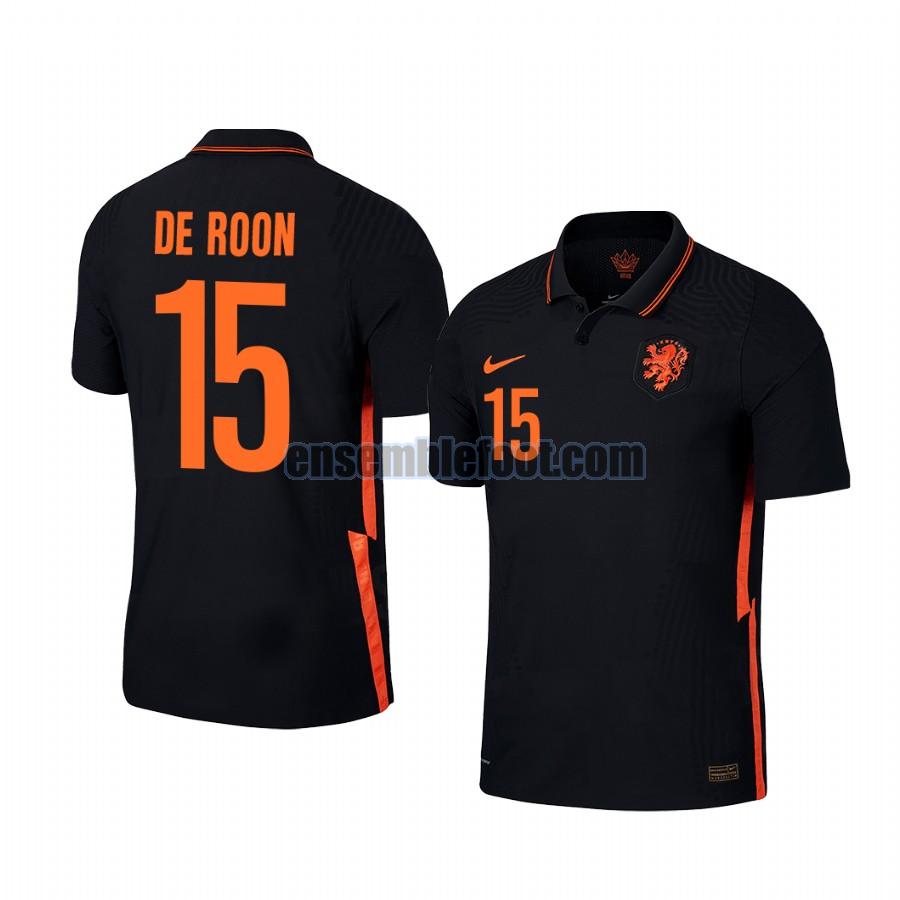 maillots hollande 2020-2021 exterieur marten de roon 15
