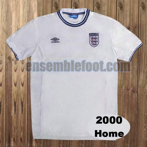 maillots inghilterra 2000 domicile