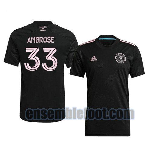 maillots inter miami cf 2021-2022 exterieur mikey ambrose 33
