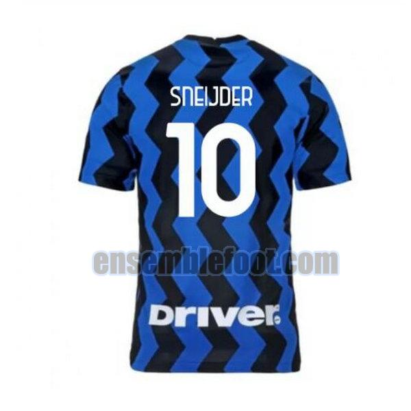 maillots inter milan 2020-2021 domicile sneijder 10