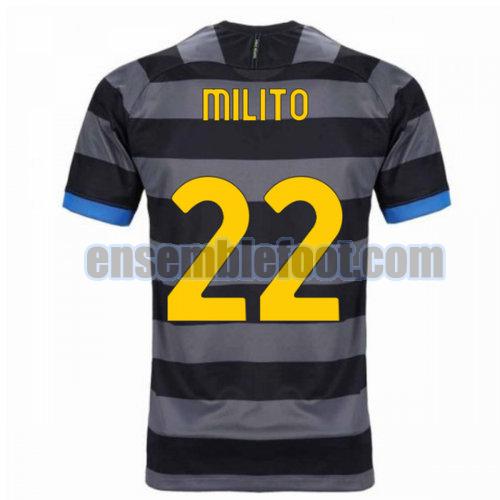 maillots inter milan 2020-2021 troisième milito 22