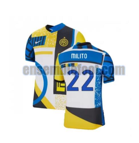 maillots inter milan 2021-2022 4th milito 22