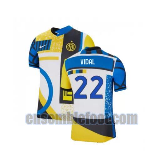 maillots inter milan 2021-2022 4th vidal 22
