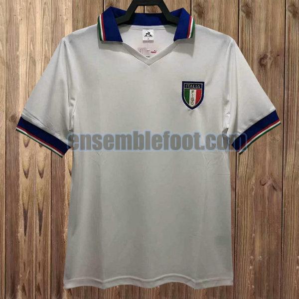 maillots italie 1982 blanc exterieur