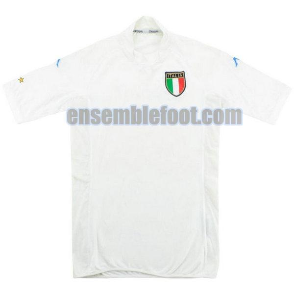 maillots italie 2002 blanc exterieur