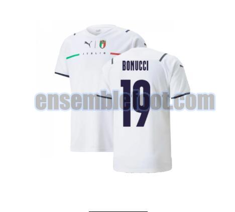 maillots italie 2021-2022 exterieur bonucci 19