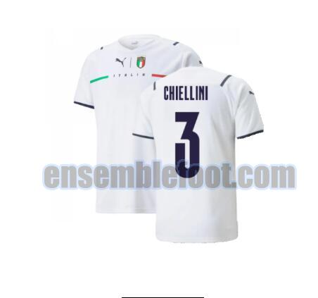 maillots italie 2021-2022 exterieur chiellini 3
