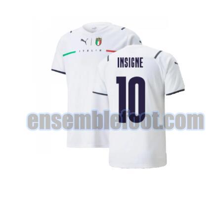 maillots italie 2021-2022 exterieur insigne 10