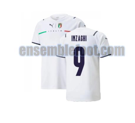 maillots italie 2021-2022 exterieur inzaghi 9