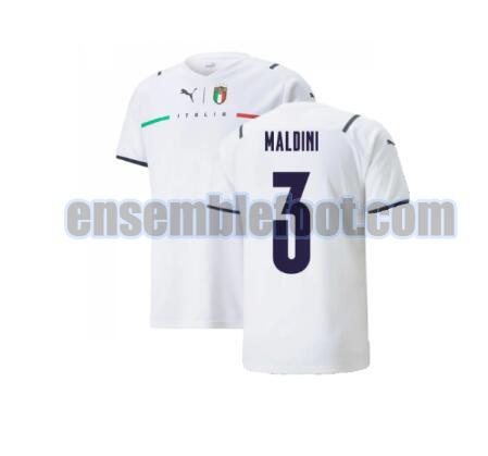 maillots italie 2021-2022 exterieur maldini 3