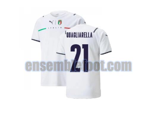 maillots italie 2021-2022 exterieur quagliarella 21