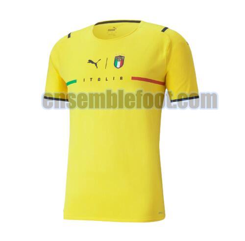 maillots italie 2021-2022 gardien giallo