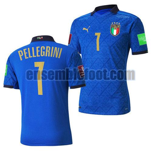 maillots italie 2022 domicile lorenzo pellegrini 1