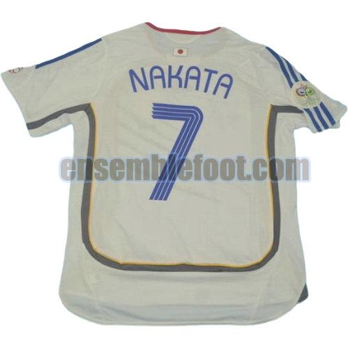 maillots japon coupe du monde 2006 thaïlande exterieur nakata 7