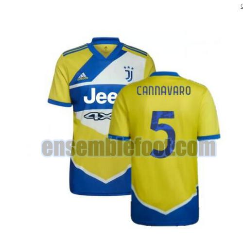 maillots juventus 2021-2022 troisième cannavaro 5