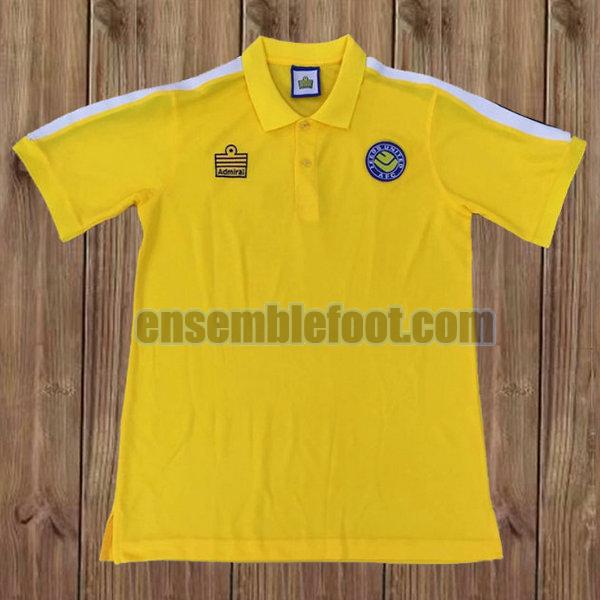 maillots leeds united 1977-1978 jaune exterieur