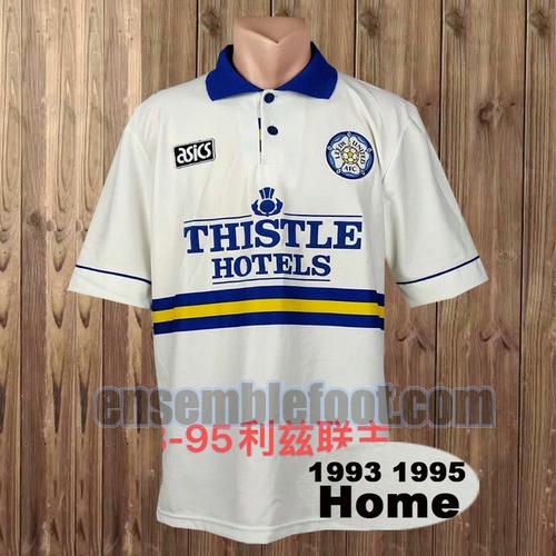 maillots leeds united 1993-1995 domicile