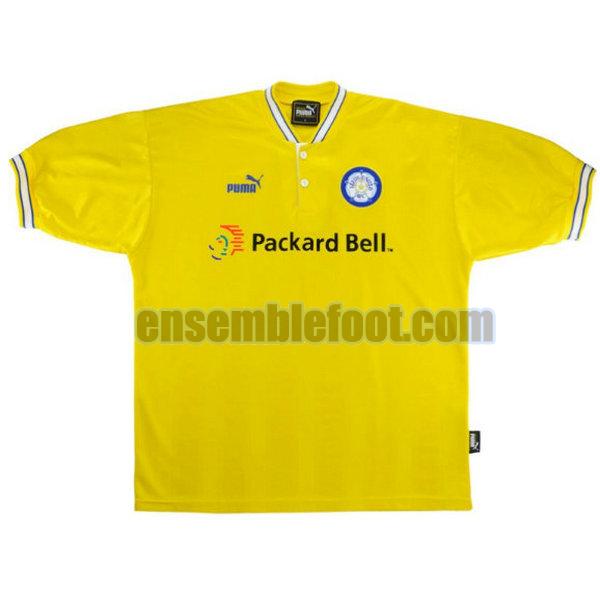 maillots leeds united 1996-1999 jaune exterieur