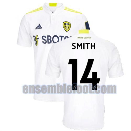 maillots leeds united 2021-2022 domicile smith 14