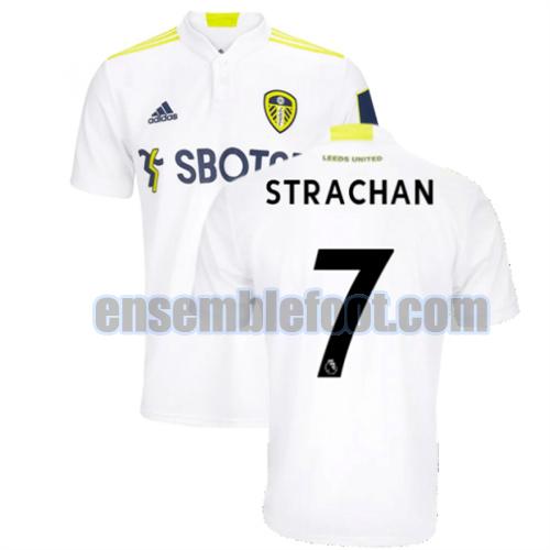 maillots leeds united 2021-2022 domicile strachan 7