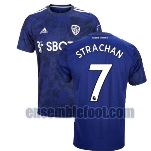 maillots leeds united 2021-2022 exterieur strachan 7