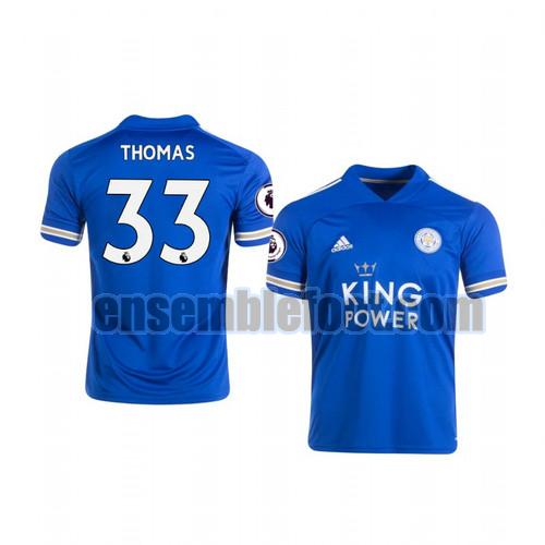 maillots leicester city 2020-2021 domicile luke thomas 33