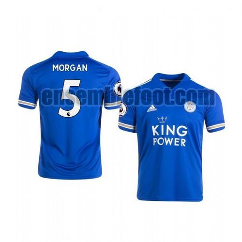 maillots leicester city 2020-2021 domicile wes morgan 5