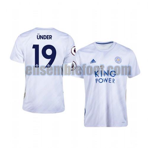 maillots leicester city 2020-2021 exterieur cengiz under 19