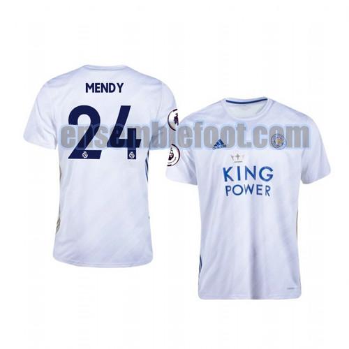 maillots leicester city 2020-2021 exterieur nampalys mendy 24