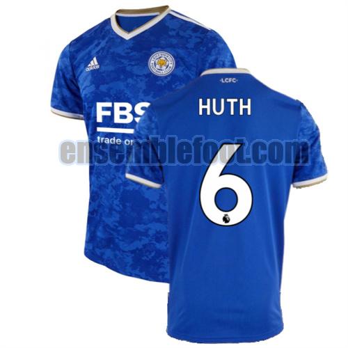 maillots leicester city 2021-2022 domicile huth 6