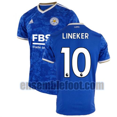 maillots leicester city 2021-2022 domicile lineker 10