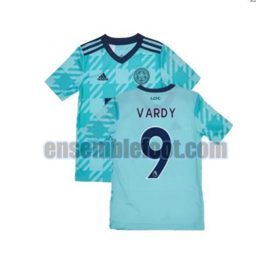 maillots leicester city 2021-2022 exterieur vardy 9