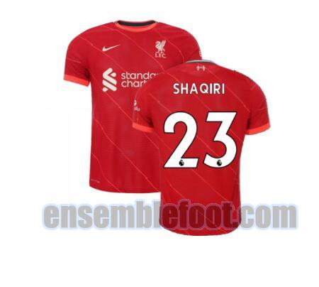 maillots liverpool 2021-2022 domicile shaqiri 23